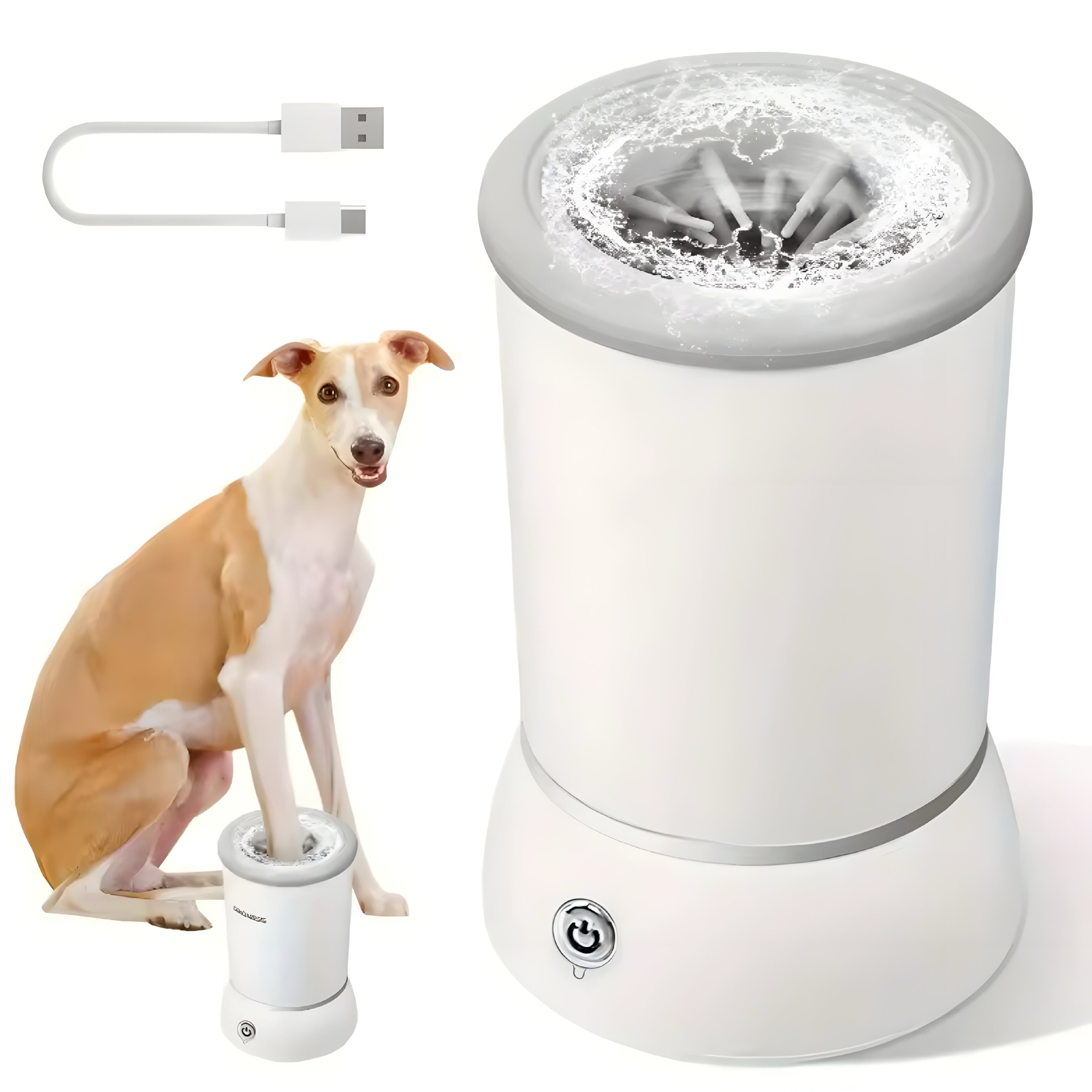 Limpiador Eléctrico Automático de Patas para Mascotas