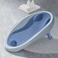 Asiento de Baño Plegable para Bebé con Respaldo Ergonómico