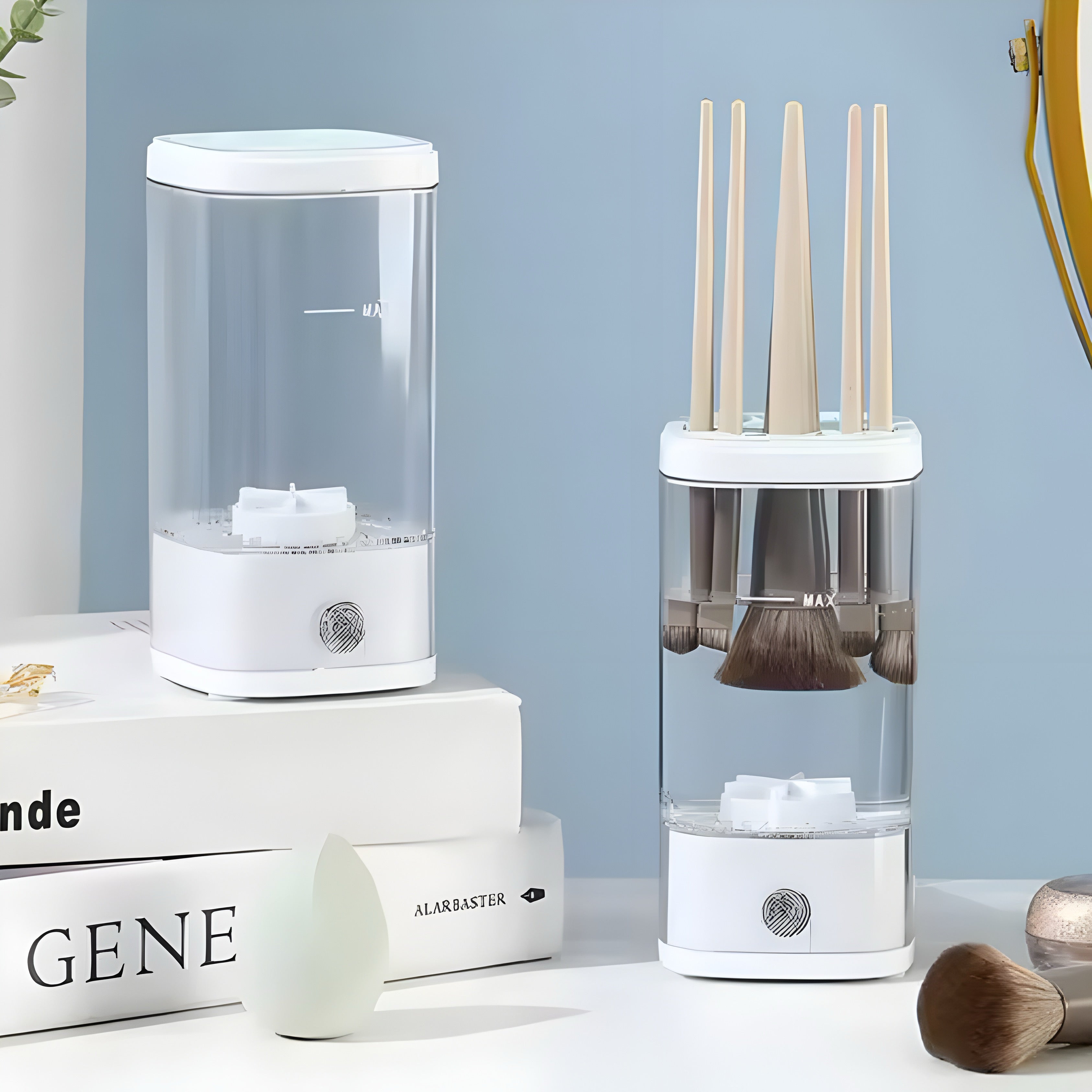Limpiador Eléctrico USB para Brochas de Maquillaje
