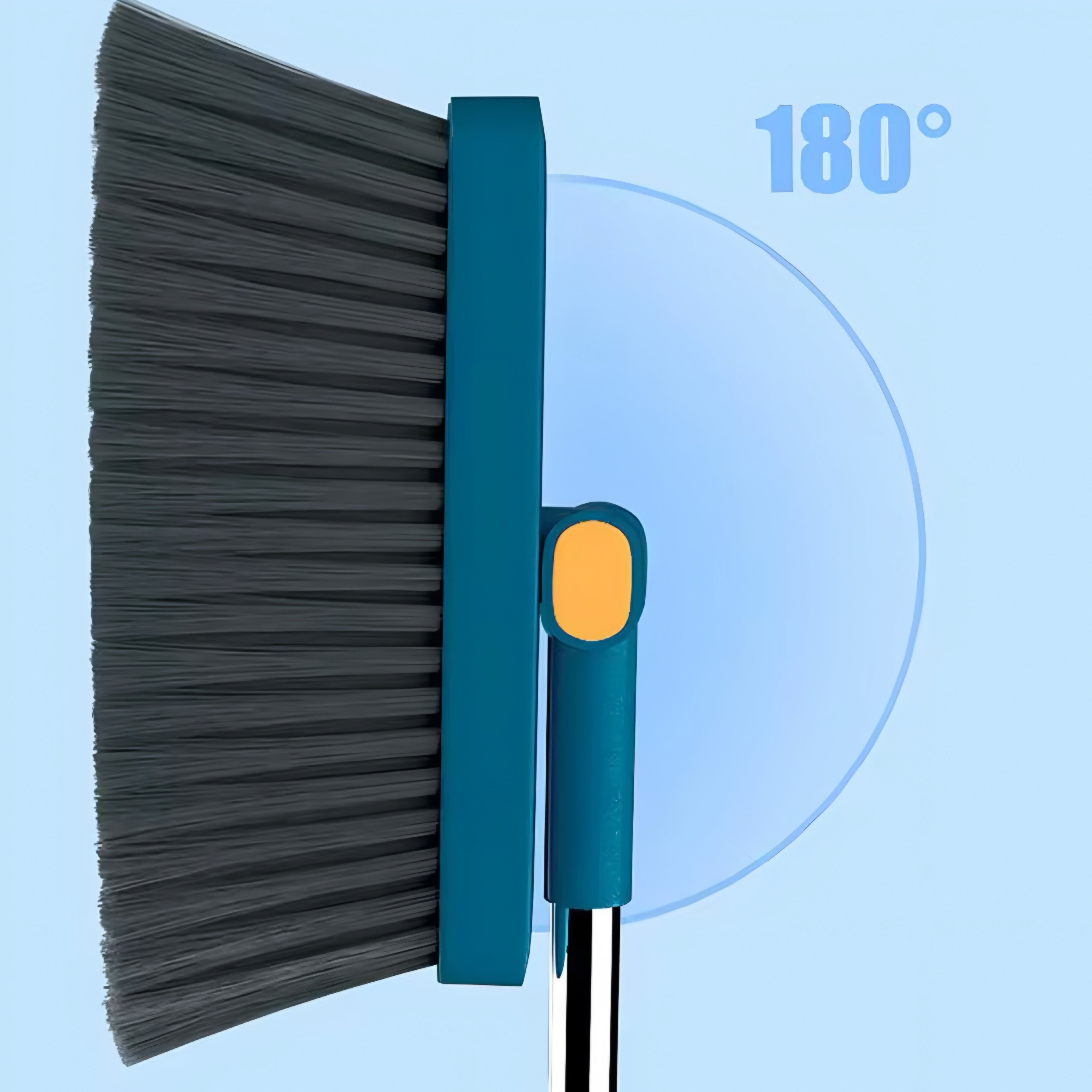 Set Escoba y Recogedor Plegable 180°
