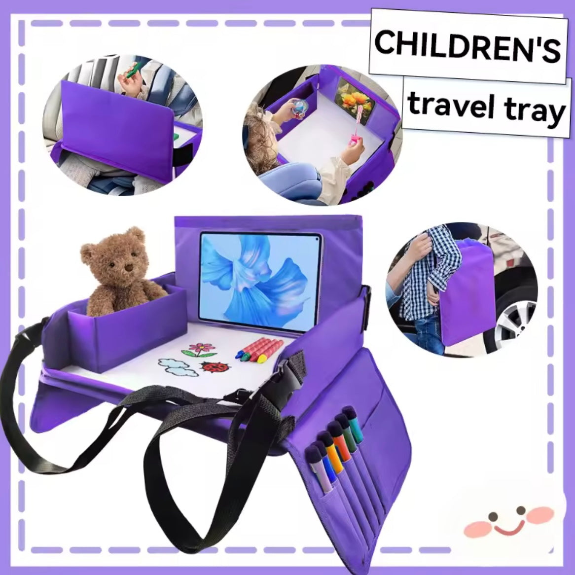 Mesa Organizadora Infantil para Coche