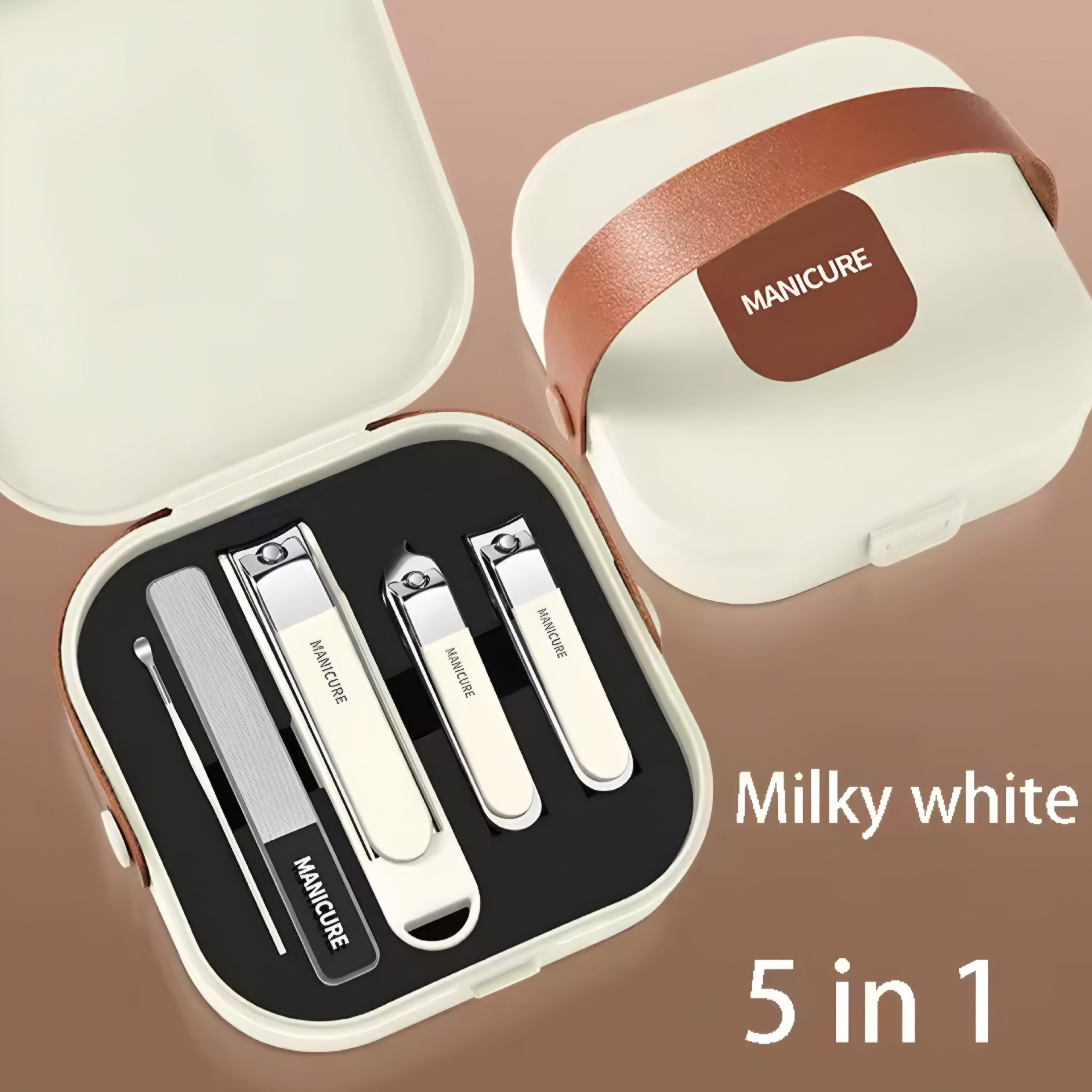 Set de Manicura Profesional de Acero Inoxidable