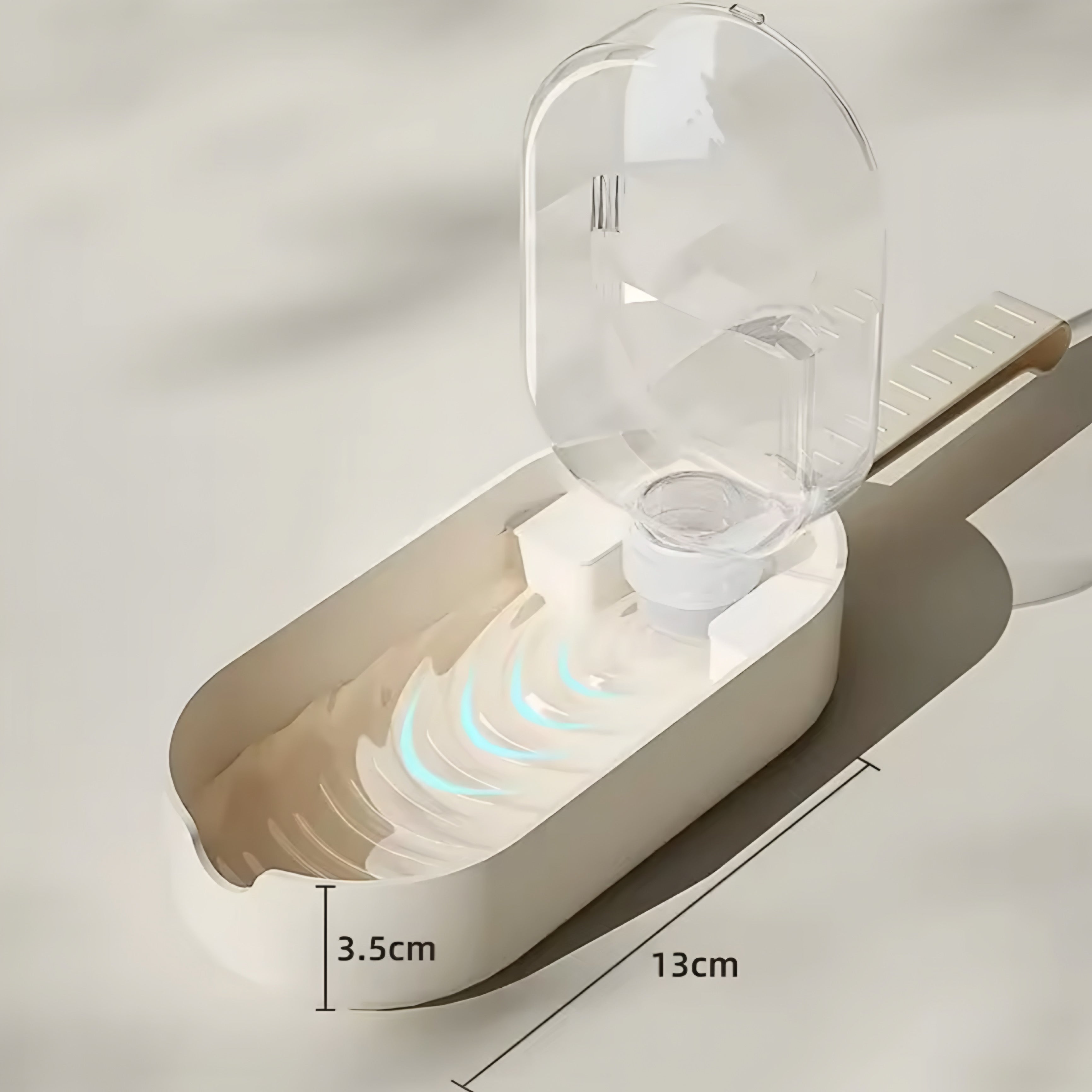 Botella Portátil de Agua para Mascotas 2 en 1